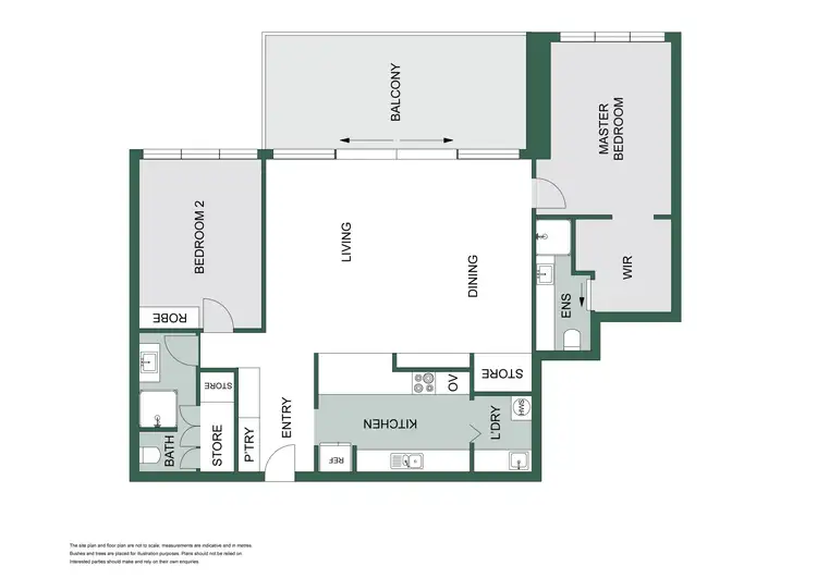 Floorplan of Homely apartment listing, 43/107 Esplanade, Cairns City QLD 4870