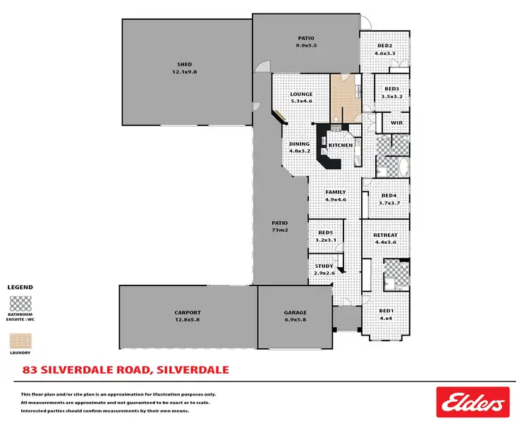 Floorplan of Homely house listing, 83 Silverdale Road, Silverdale NSW 2752