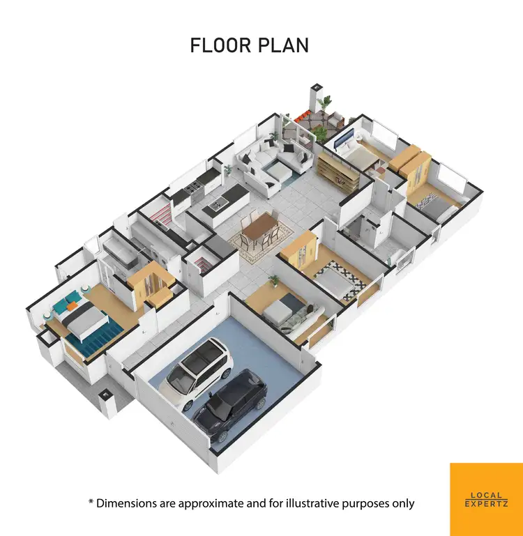 Floorplan of Homely house listing, 4 Makybe Street, Bonnie Brook VIC 3335