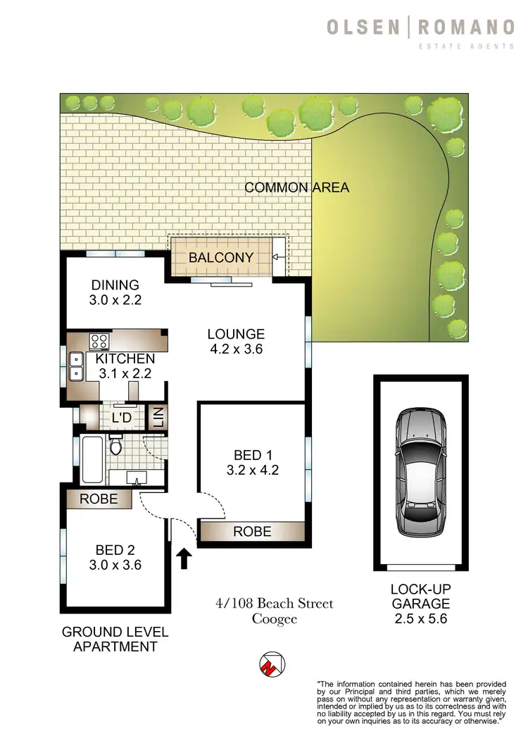 Floorplan of Homely apartment listing, 4/108 Beach Street, Coogee NSW 2034