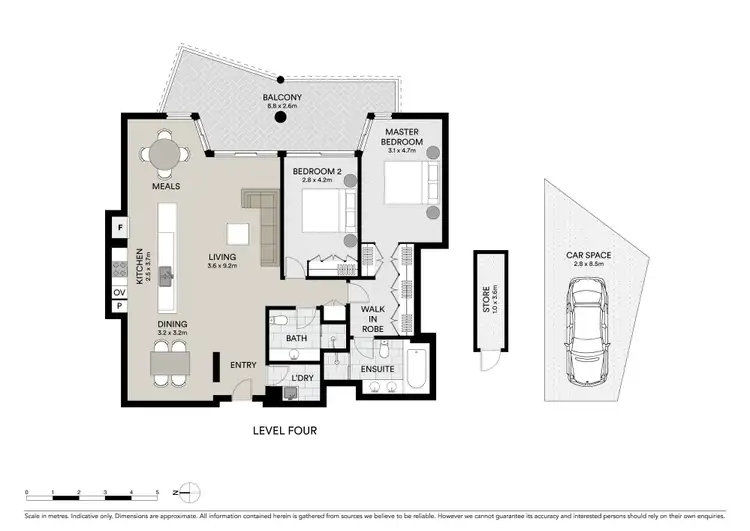 Floorplan of Homely terrace listing, 401/1 Pottinger Street, Walsh Bay NSW 2000