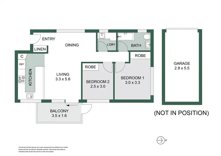 Floorplan of Homely unit listing, 15/11-21 Devitt Street, Narrabeen NSW 2101