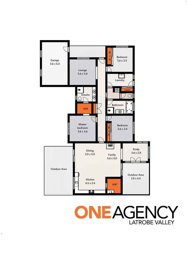 Floorplan of Homely house listing, 8 Berquez Street, Yinnar VIC 3869