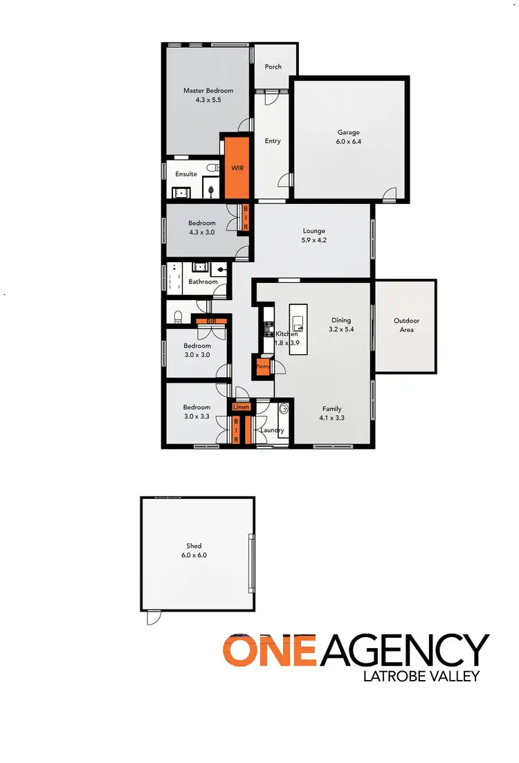 Floorplan of Homely house listing, 12 Sowerby Road, Morwell VIC 3840
