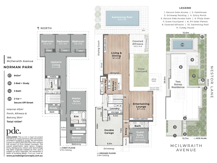 Floorplan of Homely house listing, 186 McIlwraith Avenue, Norman Park QLD 4170