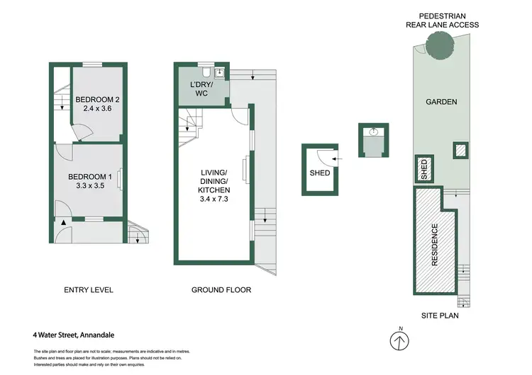Floorplan of Homely house listing, 4 Water Street, Annandale NSW 2038