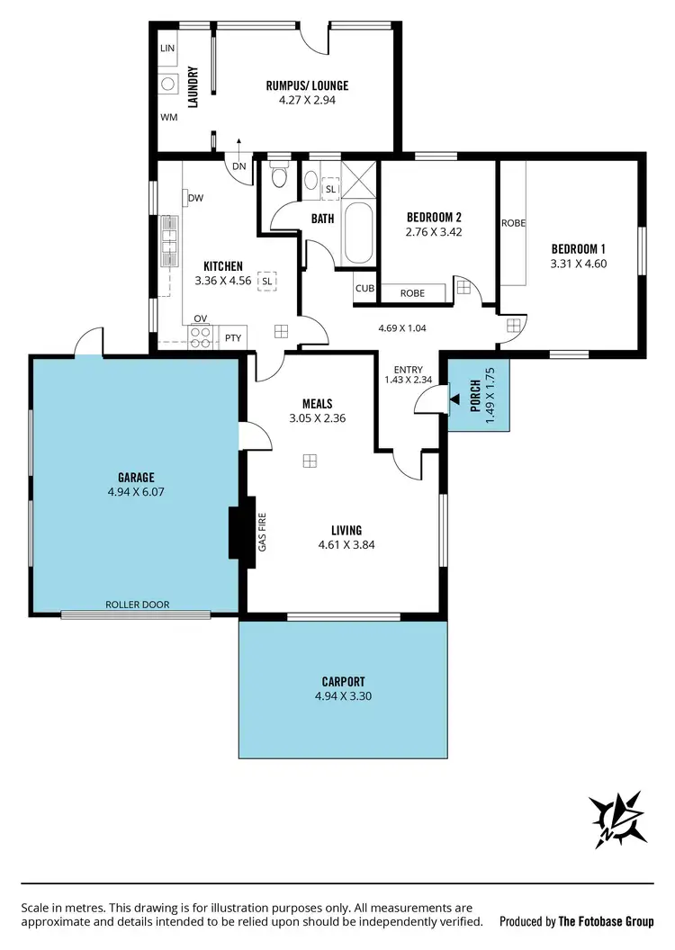 Floorplan of Homely house listing, 46 Adelaide Terrace, Ascot Park SA 5043