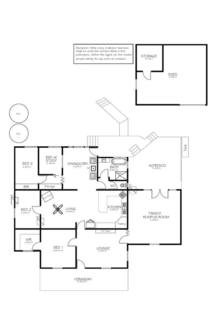 Floorplan of Homely house listing, 17 Baltimore Street, Port Lincoln SA 5606