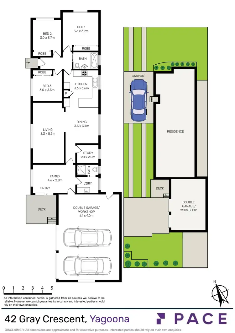 Floorplan of Homely house listing, 42 Gray Crescent, Yagoona NSW 2199