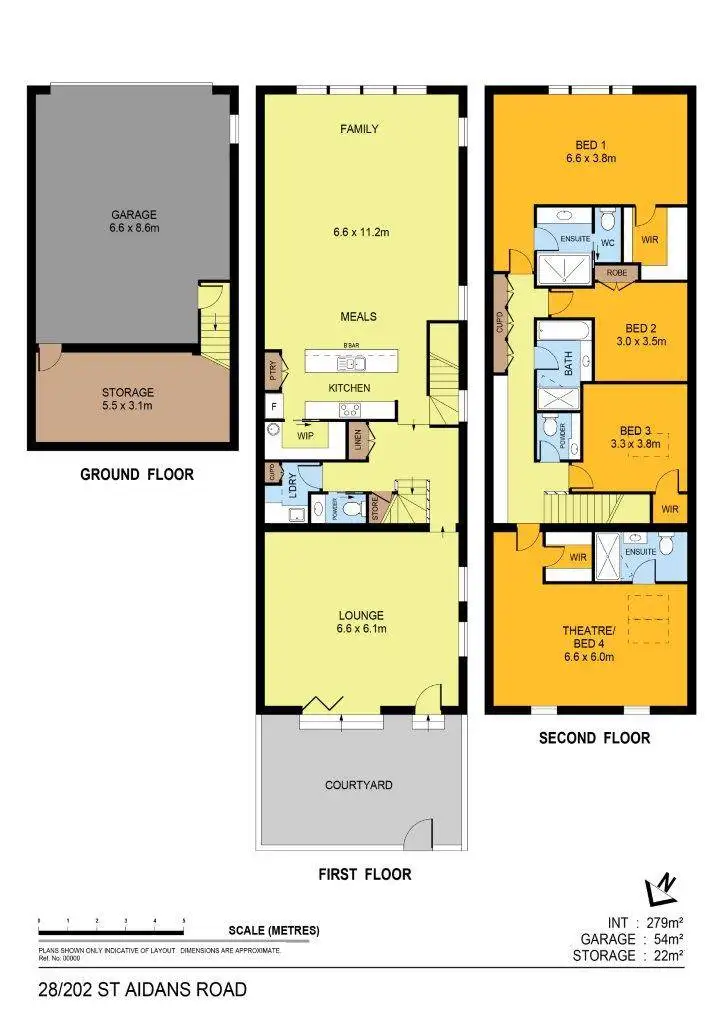 Floorplan of Homely house listing, 28/202 St Aidans Road, Kennington VIC 3550