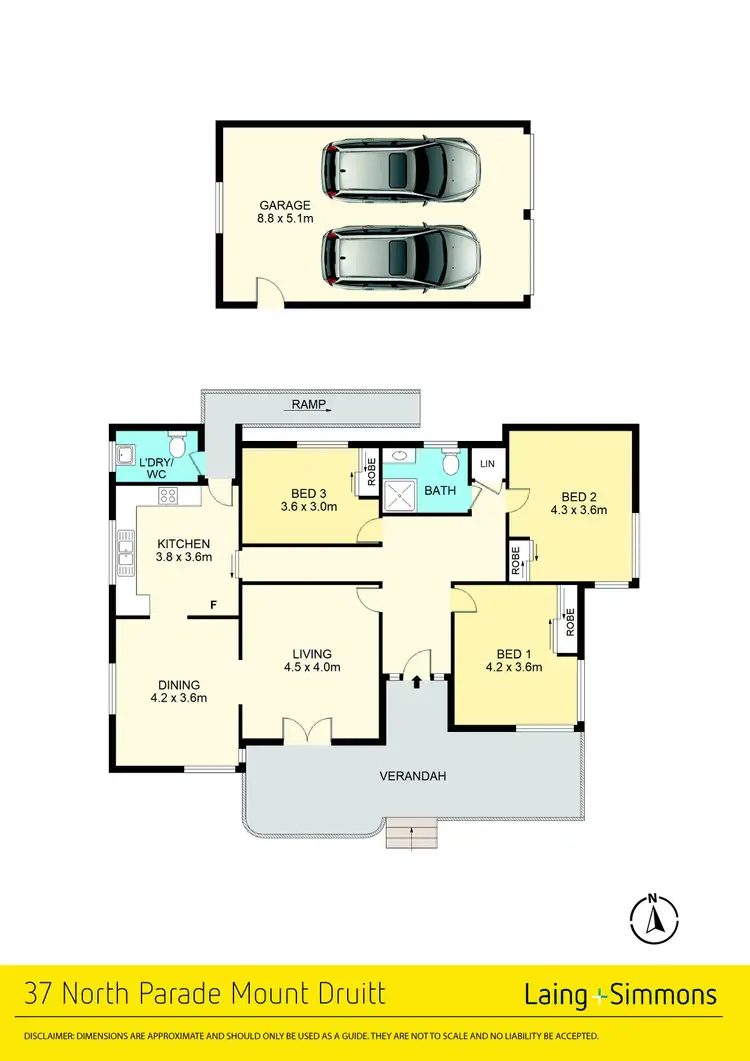 Floorplan of Homely house listing, 37 North Parade, Mount Druitt NSW 2770