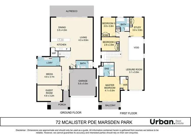 Floorplan of Homely house listing, 72 McAlister Parade, Marsden Park NSW 2765