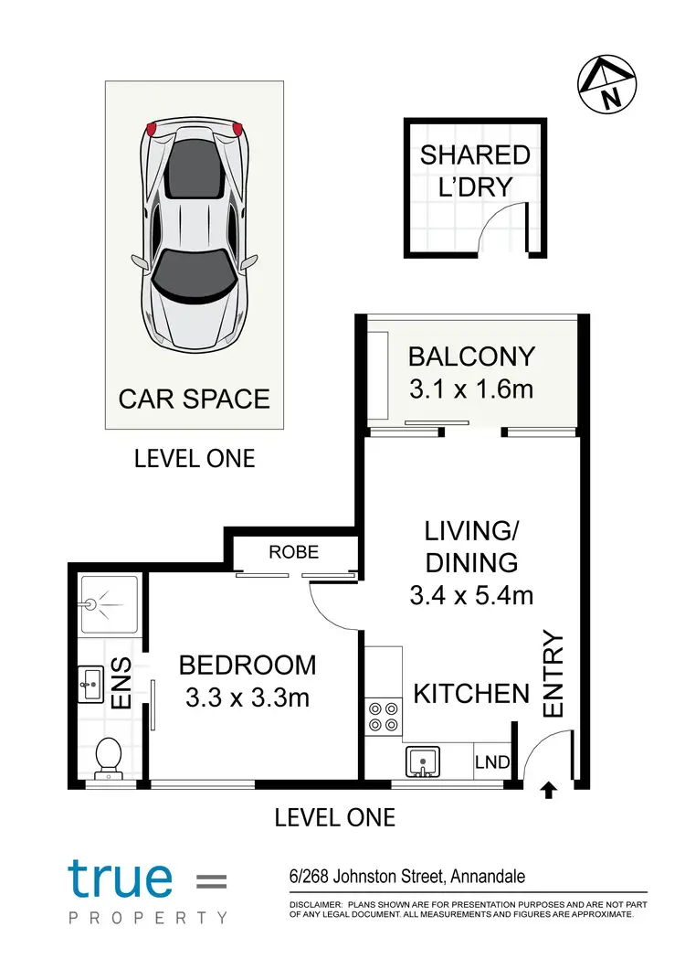 Floorplan of Homely apartment listing, 6/268 Johnston Street, Annandale NSW 2038