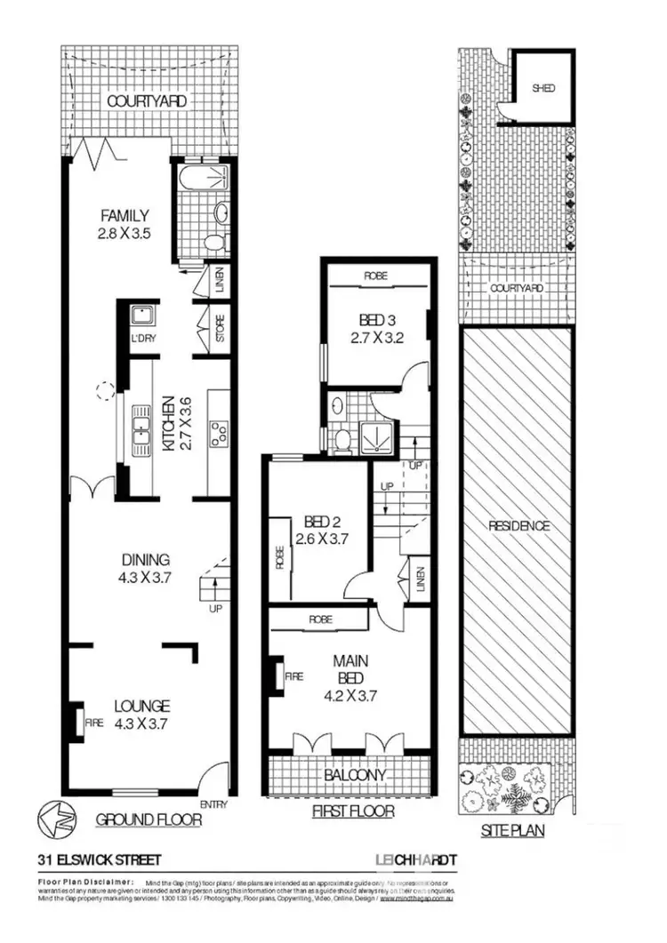 Floorplan of Homely house listing, 31 Elswick Street, Leichhardt NSW 2040
