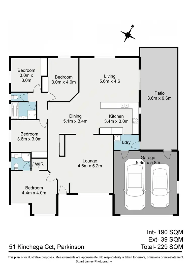 Floorplan of Homely house listing, 51 Kinchega Circuit, Parkinson QLD 4115