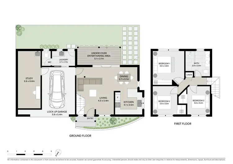 Floorplan of Homely townhouse listing, 2/63 Albert Street, Bexley NSW 2207