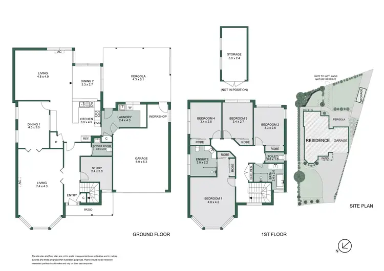 Floorplan of Homely house listing, 69 Nurten Parade, Aspendale Gardens VIC 3195