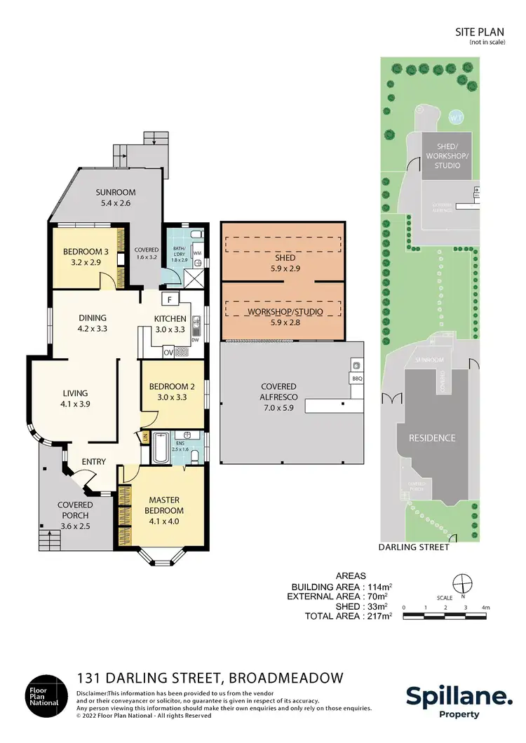 Floorplan of Homely house listing, 131 Darling Street, Broadmeadow NSW 2292