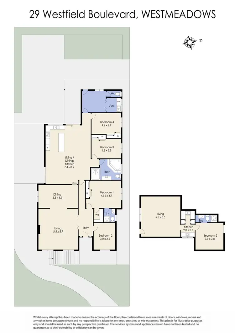 Floorplan of Homely house listing, 29 Westfield Boulevard, Westmeadows VIC 3049