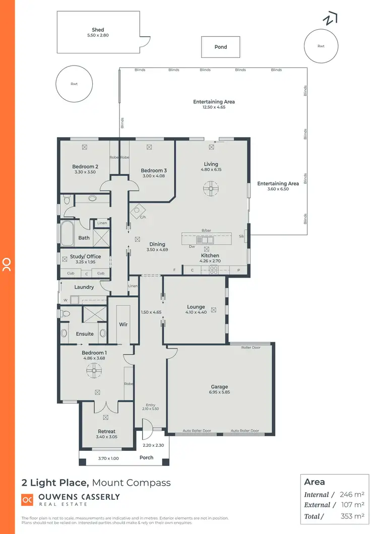 Floorplan of Homely house listing, 2 Light Place, Mount Compass SA 5210