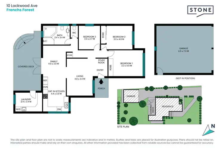 Floorplan of Homely house listing, 10 Lockwood Avenue, Frenchs Forest NSW 2086