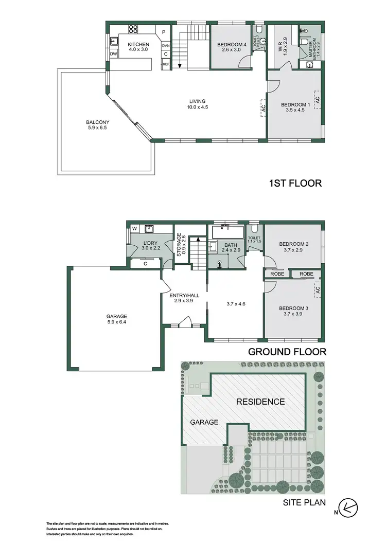 Floorplan of Homely house listing, 27 Burrell Street, Mccrae VIC 3938