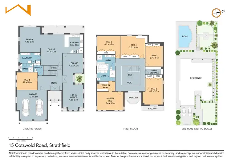 Floorplan of Homely house listing, 15 Cotswold Road, Strathfield NSW 2135