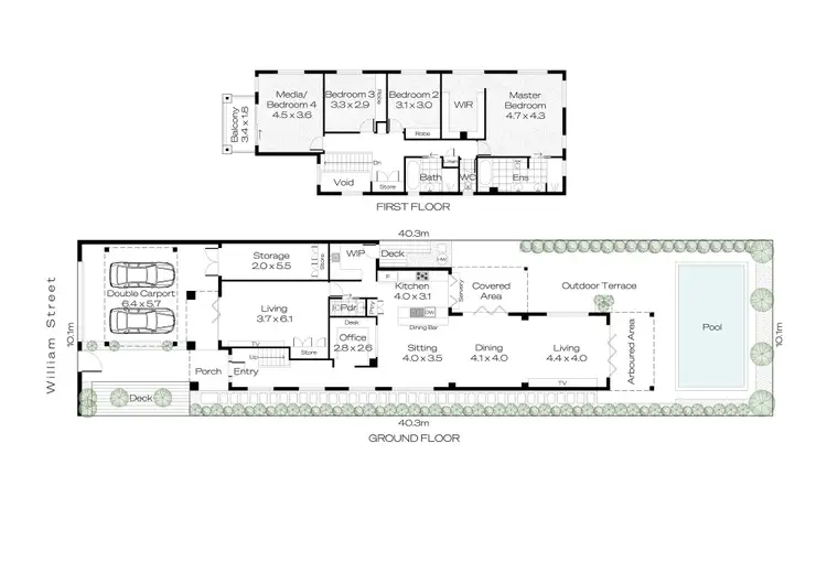 Floorplan of Homely house listing, 20 William Street, Mermaid Beach QLD 4218