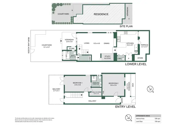Floorplan of Homely house listing, 5 Slade Street, Rozelle NSW 2039