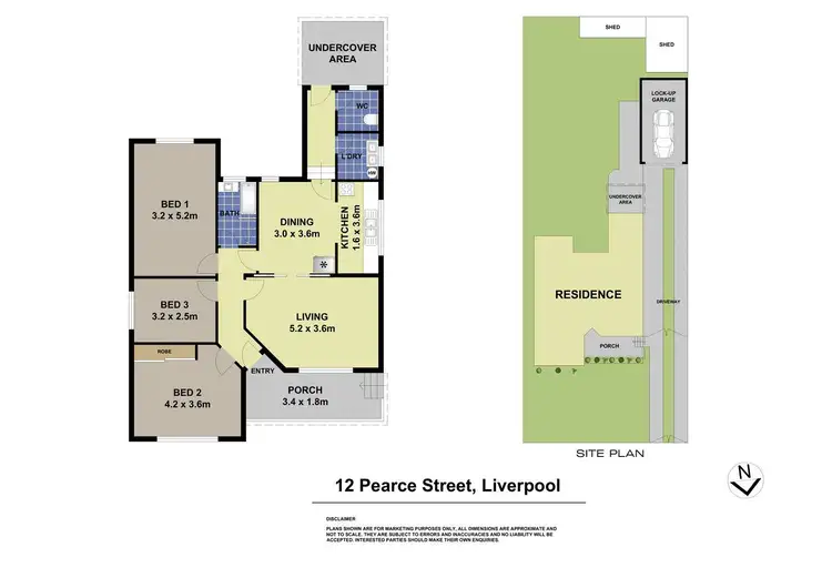 Floorplan of Homely house listing, 12 Pearce Street, Liverpool NSW 2170
