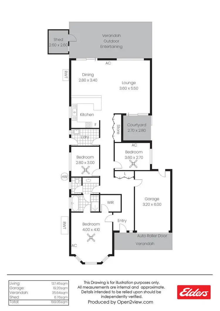 Floorplan of Homely house listing, 5/11 Temple Road, Clare SA 5453