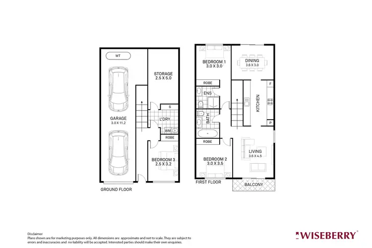 Floorplan of Homely townhouse listing, 18/1A Woodbury Park Drive, Mardi NSW 2259