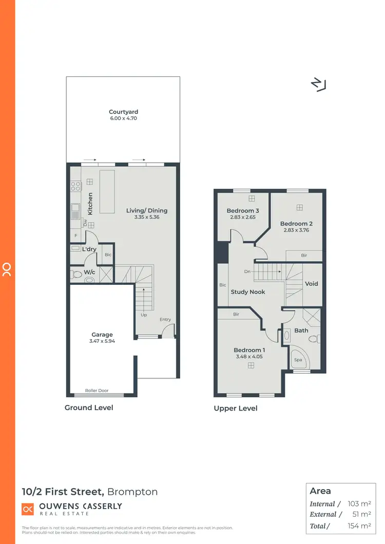 Floorplan of Homely townhouse listing, 10/2a First Street, Brompton SA 5007