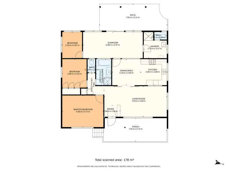 Floorplan of Homely house listing, 55 Estuary View Road, Dawesville WA 6211