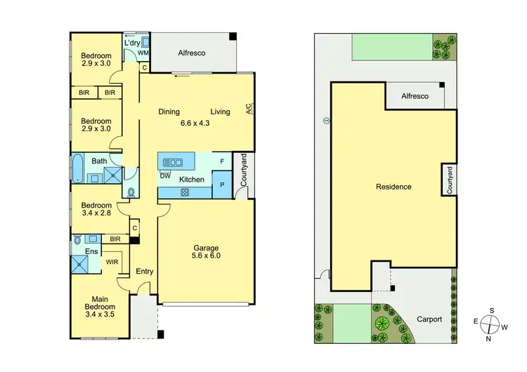 Floorplan of Homely house listing, 11 Cottrell Street, Weir Views VIC 3338