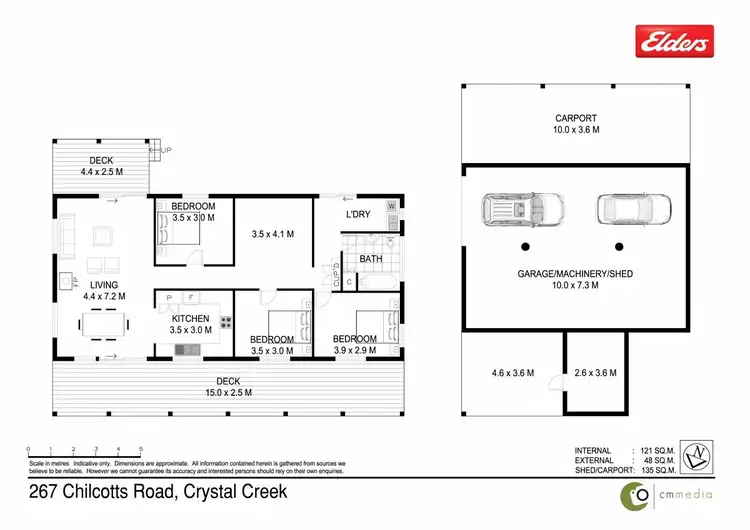 Floorplan of Homely rural property listing, 267 Chilcotts Road, Crystal Creek NSW 2484