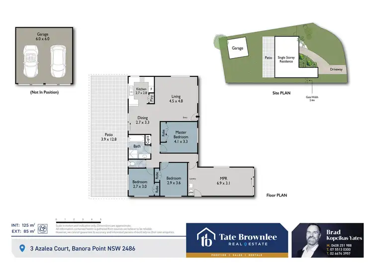 Floorplan of Homely house listing, 3 Azalea Court, Banora Point NSW 2486