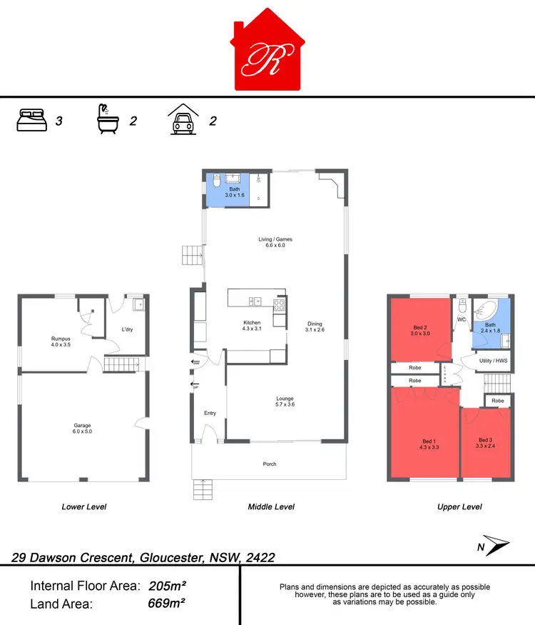 Floorplan of Homely house listing, 29 Dawson Crescent, Gloucester NSW 2422