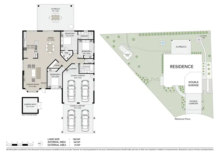 Floorplan of Homely house listing, 10 Westland Place, West Ballina NSW 2478