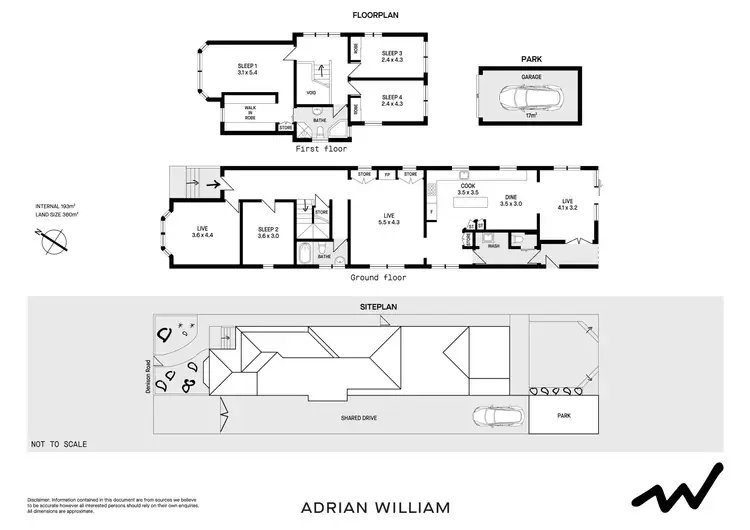 Floorplan of Homely house listing, 33A Denison Road, Lewisham NSW 2049