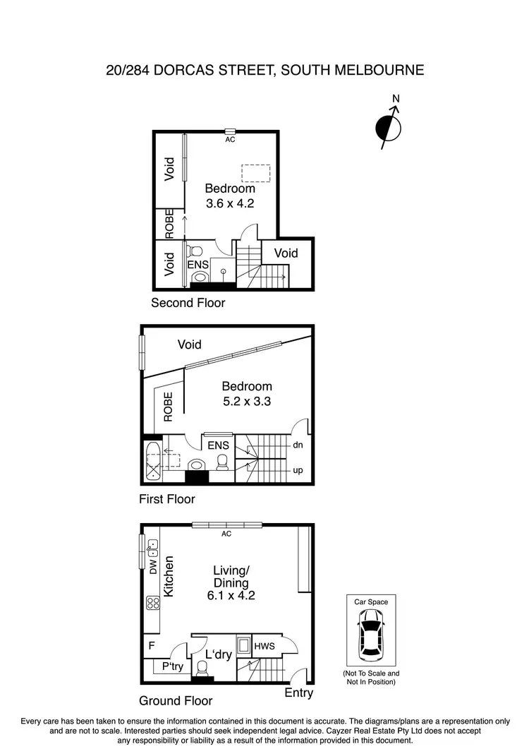 Floorplan of Homely apartment listing, 20/284 Dorcas Street, South Melbourne VIC 3205