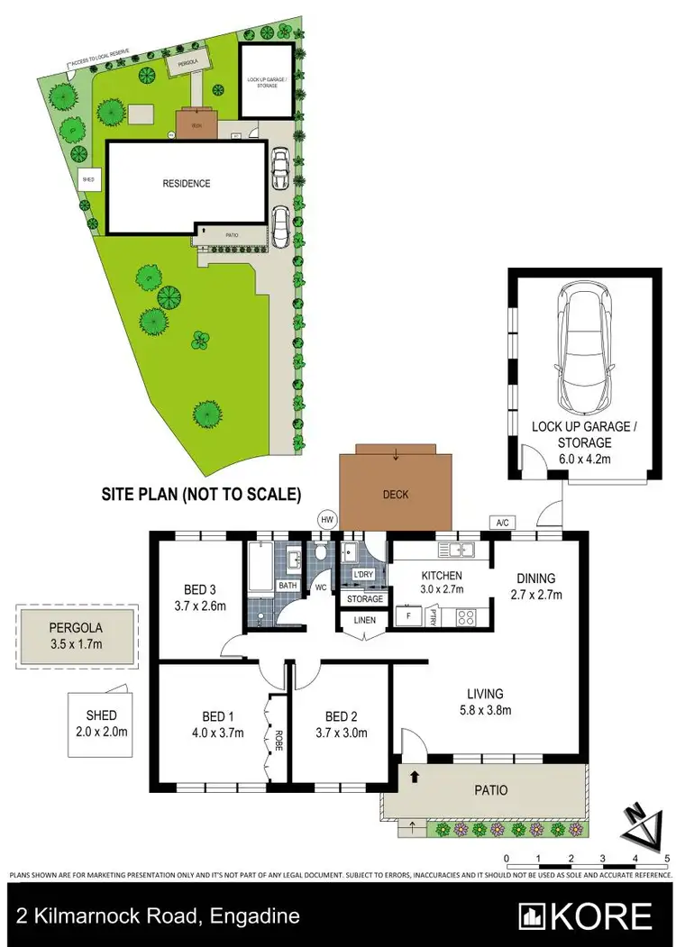 Floorplan of Homely house listing, 2 Kilmarnock Road, Engadine NSW 2233