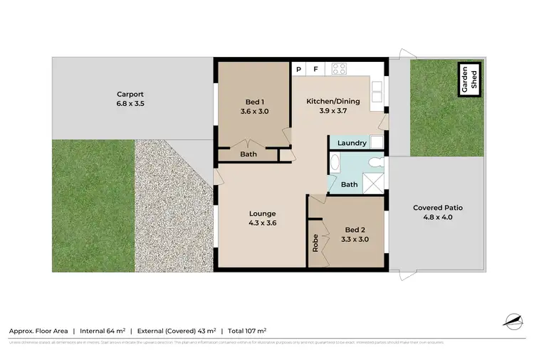 Floorplan of Homely unit listing, 4/38 Ewing Road, Logan Central QLD 4114