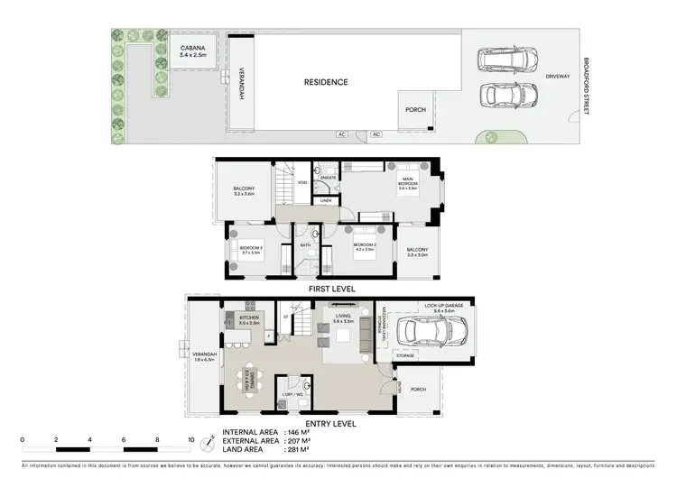 Floorplan of Homely semi-detached listing, 55 Broadford Street, Bexley NSW 2207