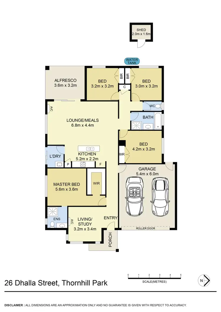 Floorplan of Homely house listing, 26 Dhalla Street, Thornhill Park VIC 3335