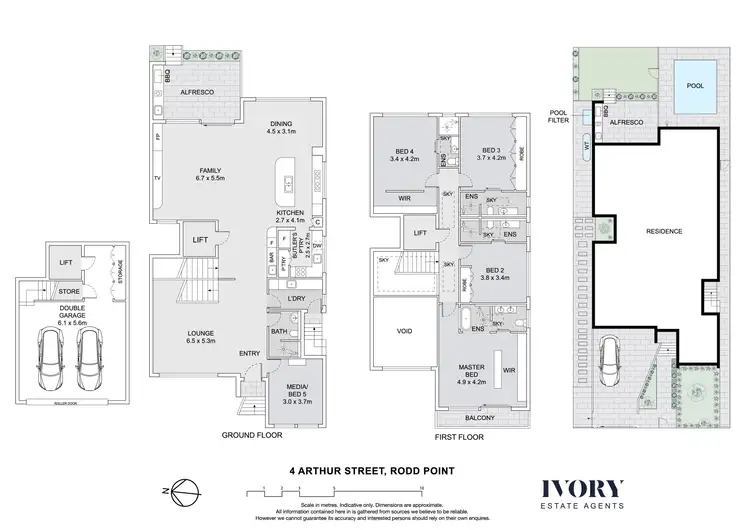 Floorplan of Homely house listing, 4 Arthur Street, Rodd Point NSW 2046