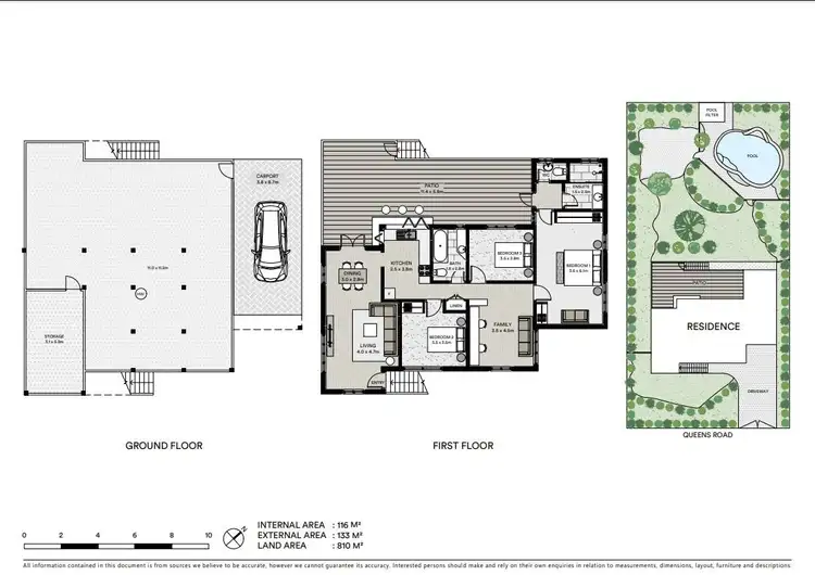 Floorplan of Homely house listing, 61 Queens Road, Hermit Park QLD 4812