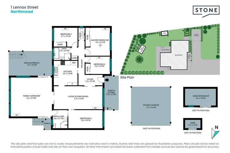 Floorplan of Homely house listing, 1 Lennox Street, Northmead NSW 2152