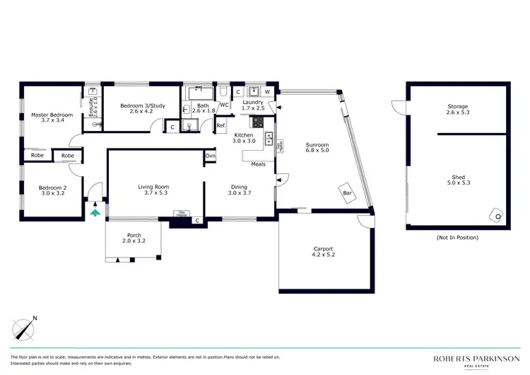 Floorplan of Homely house listing, 6 Worwong Avenue, Somerville VIC 3912
