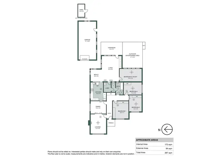 Floorplan of Homely house listing, 17 Parry Avenue, Somerton Park SA 5044